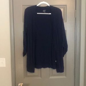 Navy Blue Cardigan